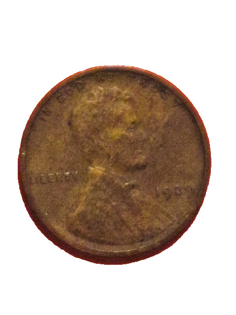 1929 Wheat Cent - Philadelphia Mint - VG