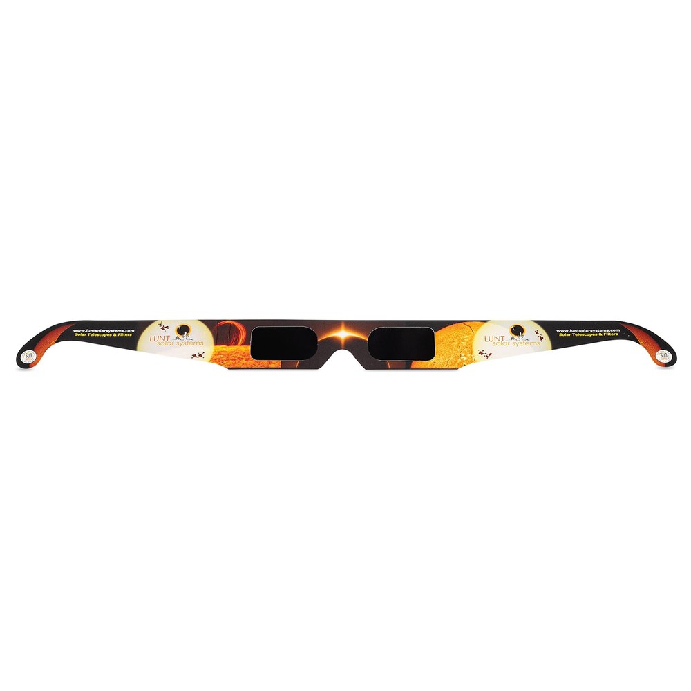 Lunt Solar Systems ISO & CE Certified Eclipse Glasses – 5-Pack, Regular