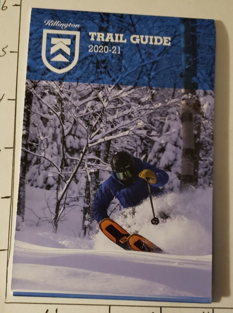 2020/21 KILLINGTON SKI AREA TRAIL MAP. MINT