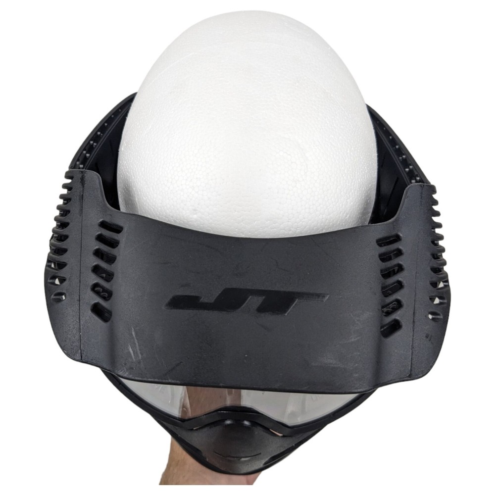 JT Full Coverage Paintball Mask Black Protective Face Gear Goggles