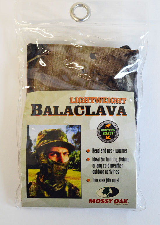 Hunter Select Mossy Oak Camo Lightweight Balaclava