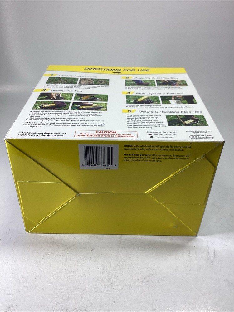 TOMCAT 0363210 Snap Trap BioSafe Design 1 Pack