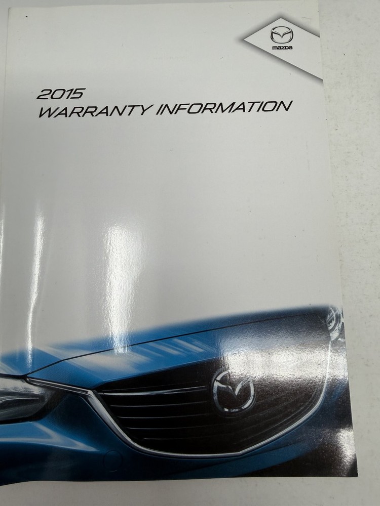 2015 Mazda6 Owners Manual OEM Set
