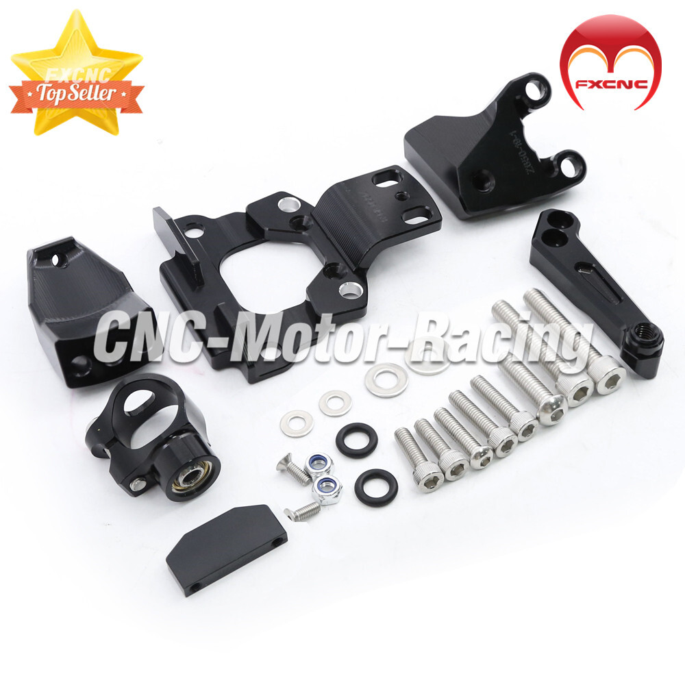 For Z650 2017-2022 CNC Stabilizer Steering Damper Bracket Mount kit Support