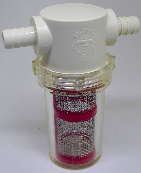 Bouncer Inline Beer Wine Filter Homebrew Classiç Mac Daddy Pro