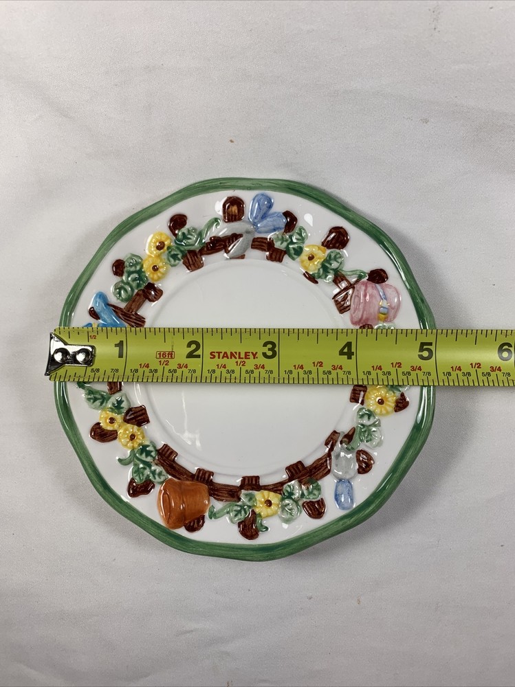 Vintage Mercuries 1999 Easter Spring Bunny Rabbit Plate