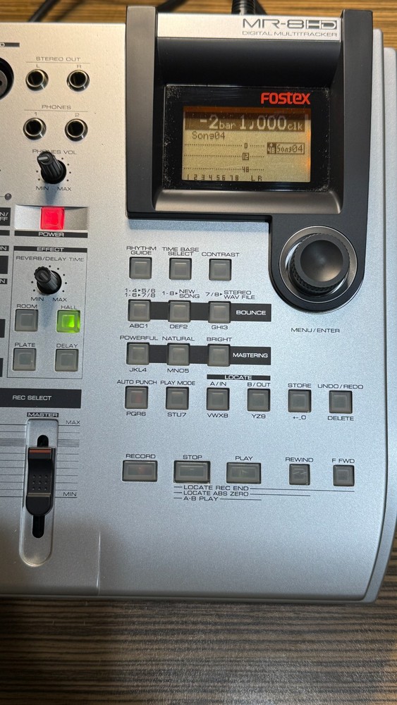 Fostex MR-8HD Digital Multitrack Recorder MR8HD - TESTED-