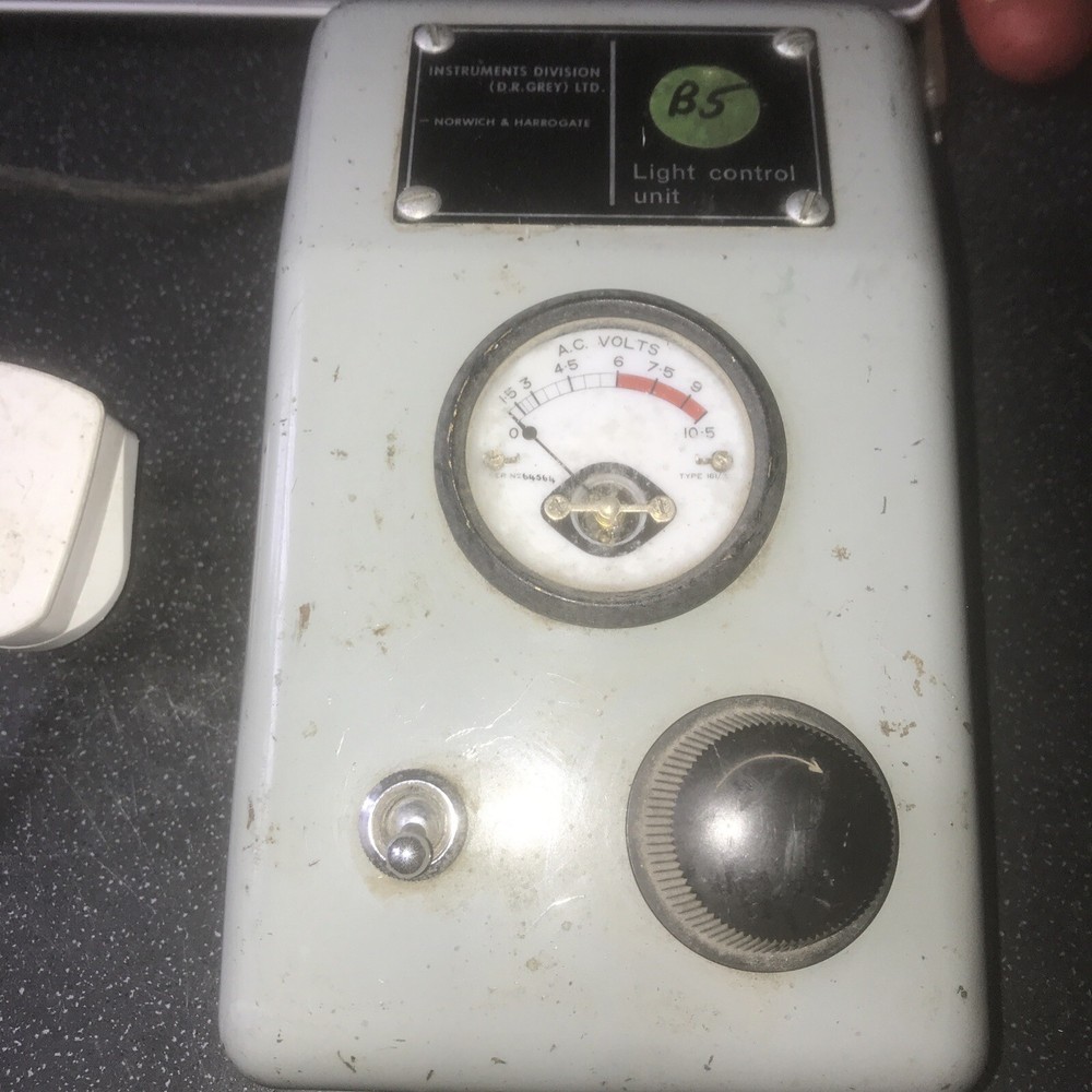 D.R Grey Instruments Division Light Control Unit Vintage