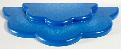 Blue Stand German Figurines Two Levels