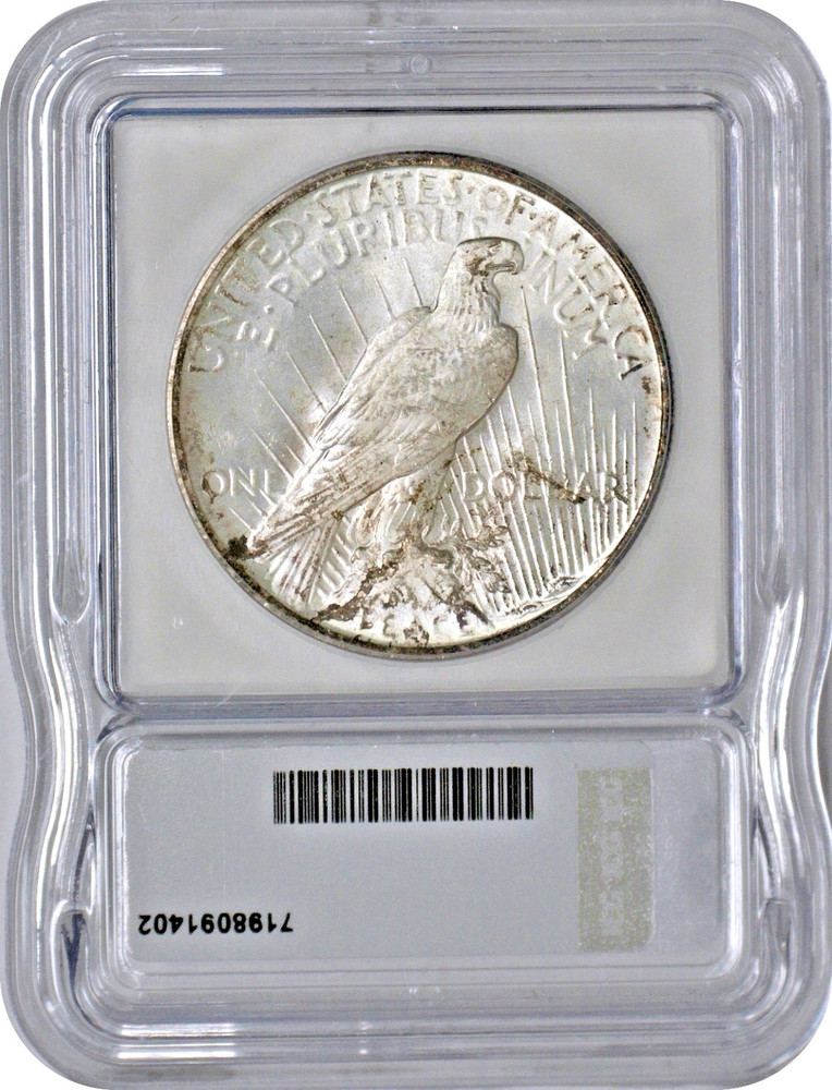 1923 Peace Silver Dollar S$1 ICG MS65 Uncirculated