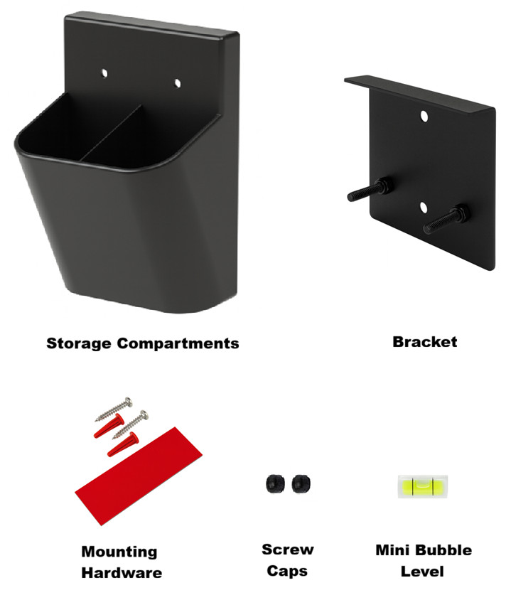 Dartboard Accessory Storage System; Perfect for Arachnid Dartboards