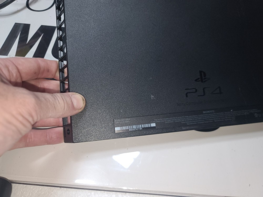 PlayStation 4 CUH-1001A Labeled EMPTY Bottom Case Shell w/Eject Button-Just OK