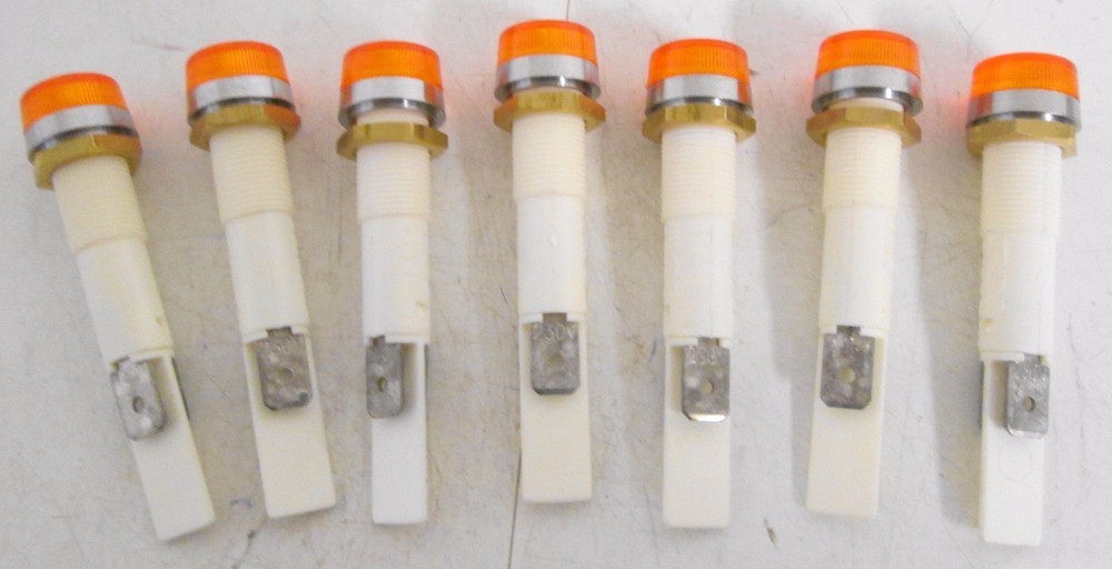 (7) Arcolectric Panel Indicator Orange 230V