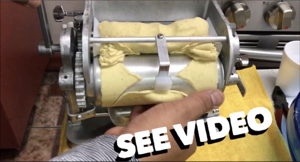 Tortilla Maker Roller Press.