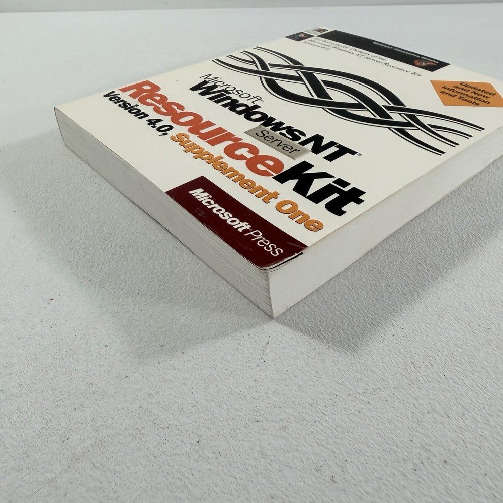 Microsoft Windows NT Server Resource Kit Version 4.0 Supplement 1 W/ CD