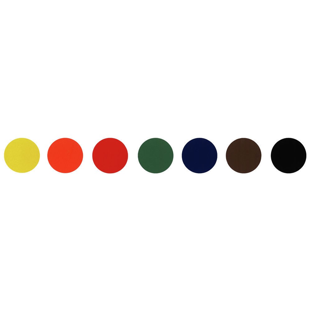Colored Dot Labels Convenience Pack Kit 1000 Per Box