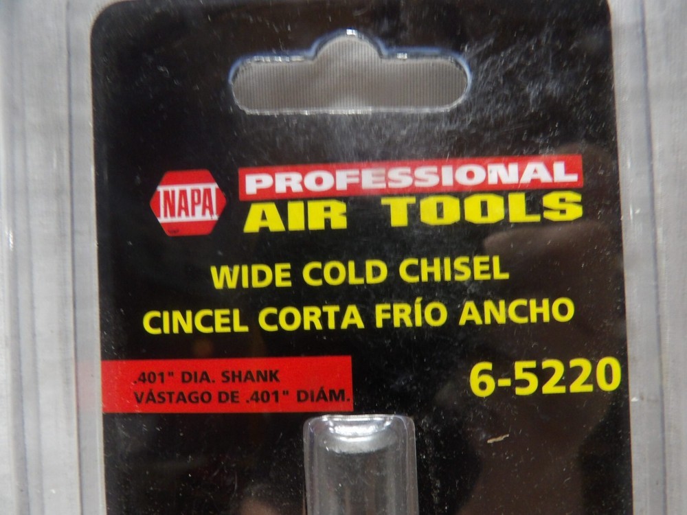Napa # 6-5220 Wide Cold Chisel