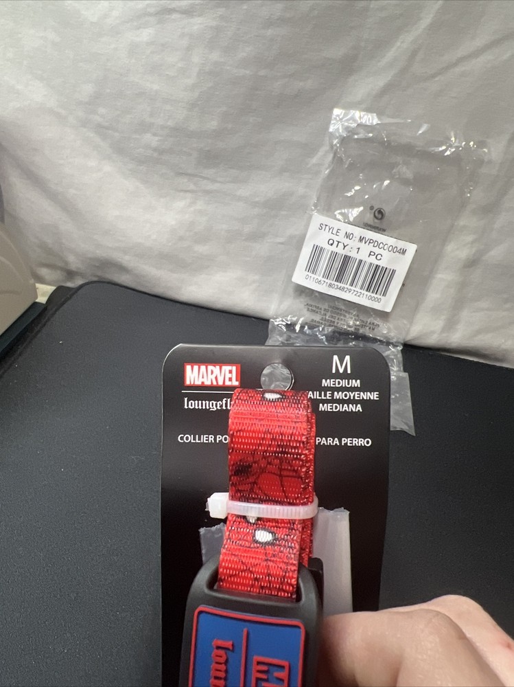 Loungefly Pets Marvel Spider Man Dog Collar M-Medium