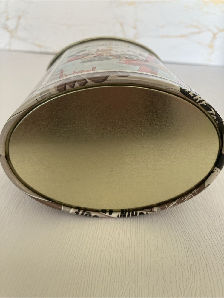 Zaini Oval Mickey Mouse Tin (Empty)