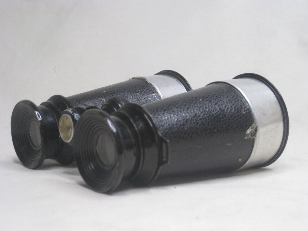 vintage binoculars binocular w/ built in dry compass