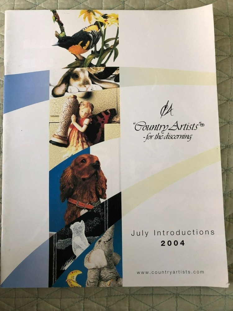 2004 COUNTRY ARTISTS JULY INTRODUCTIONS CATALOG