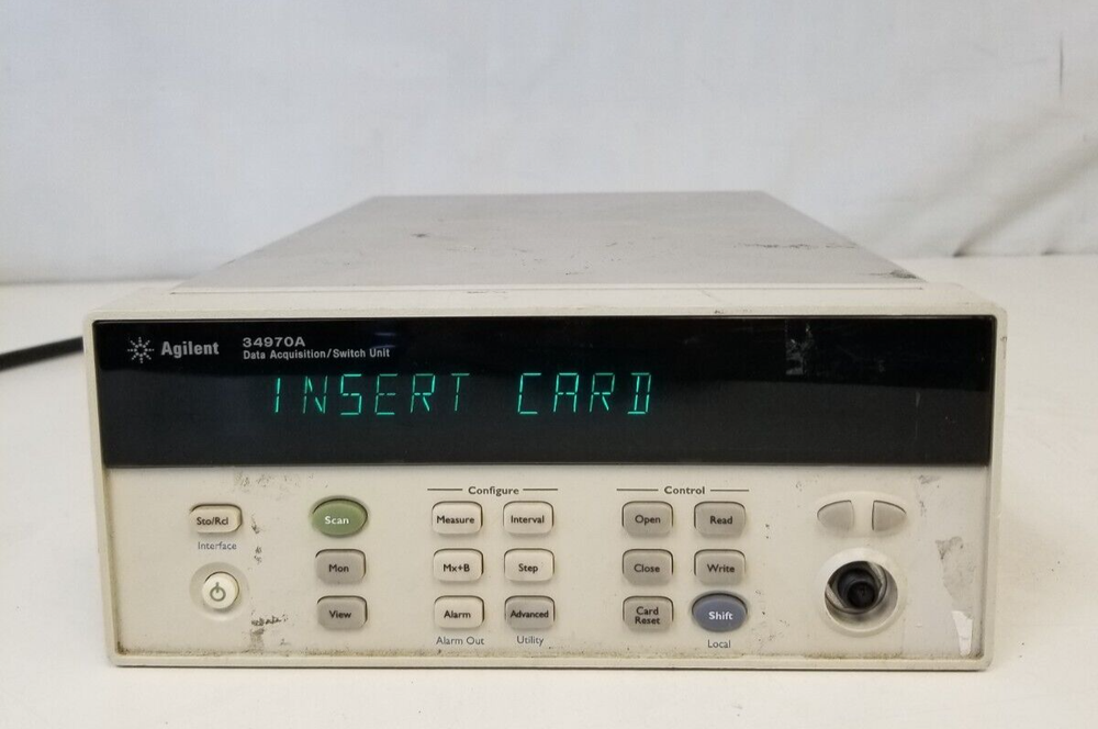Agilent 34970A Data Acquisition - Data Logger Switch Unit