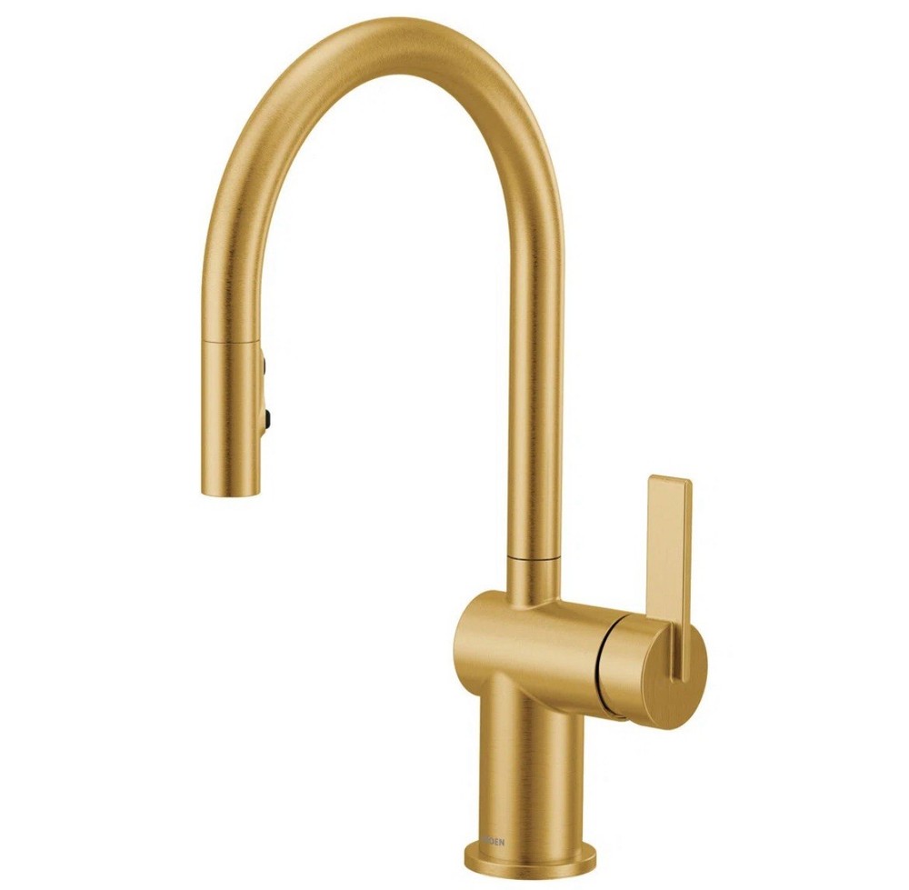 MOEN Cia Single-Handle Pull-Down Sprayer Kitchen Faucet with Power Boost
