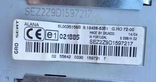 ✅ Seat Radio Code Unlock | RCD RNS PIN | Fast Digital Service