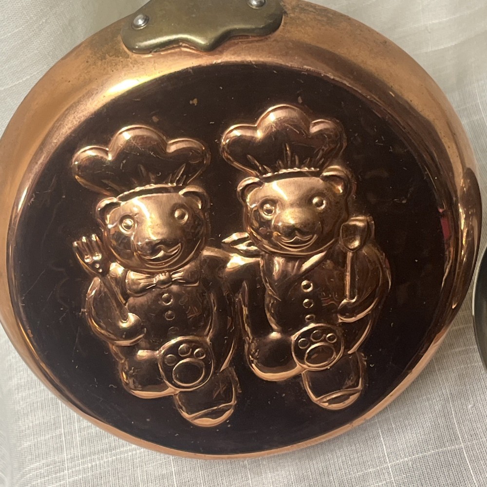 Vintage Copper & Brass Wall Pan