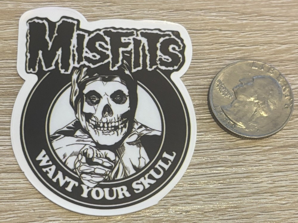Misfits Rock Band Sticker