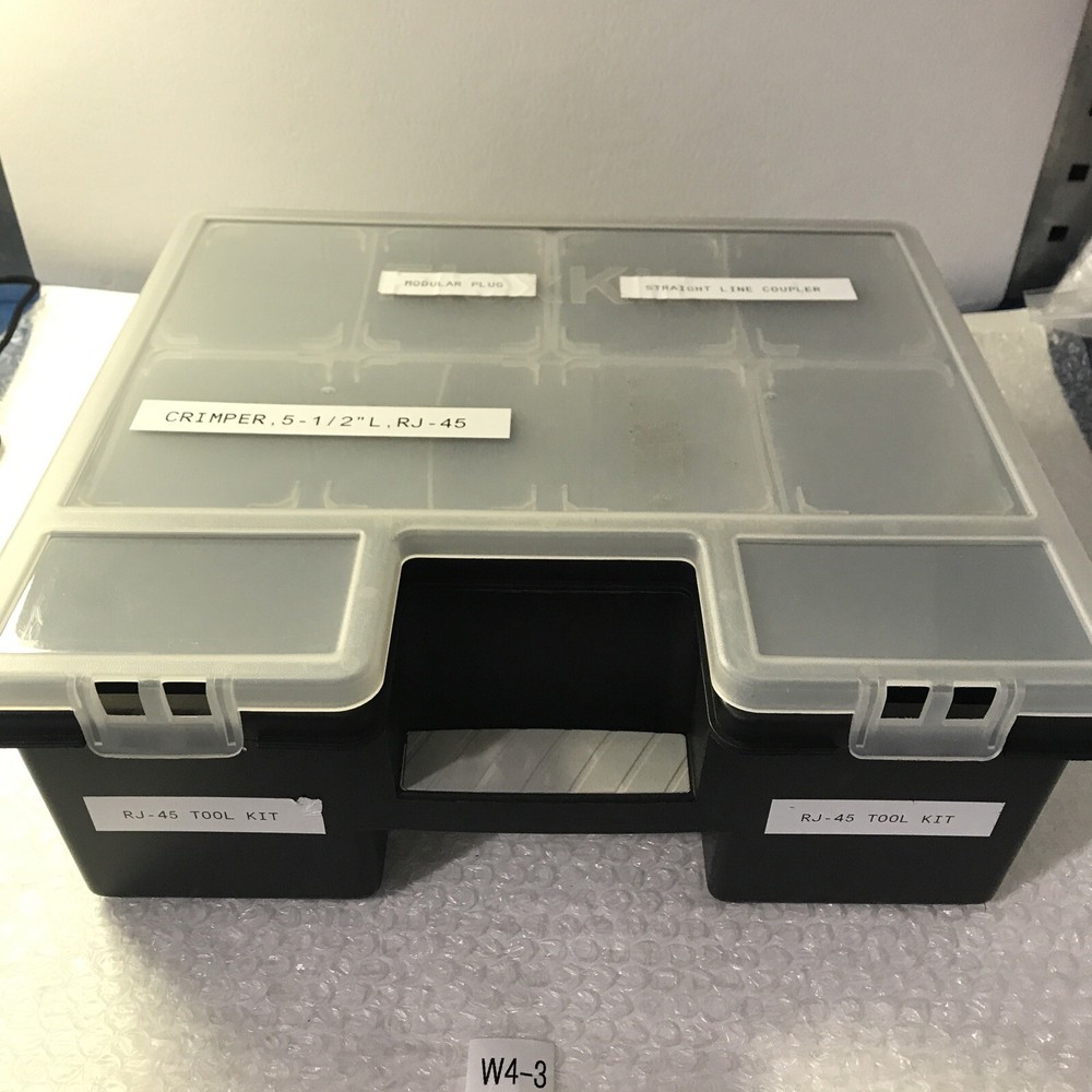 *Black Box (Empty Box) For Network Cable Tools- RJ45 Crimper & More!#