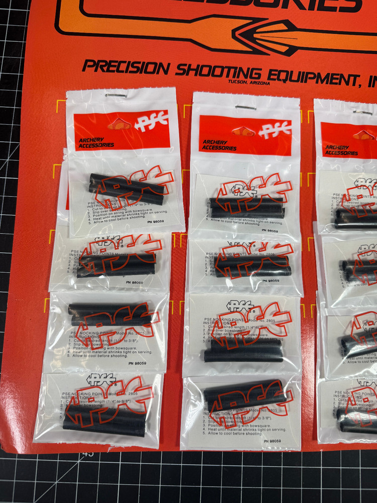 VINTAGE PSE Precision Shooting Equipment bow string nocking points HUNTING NEW