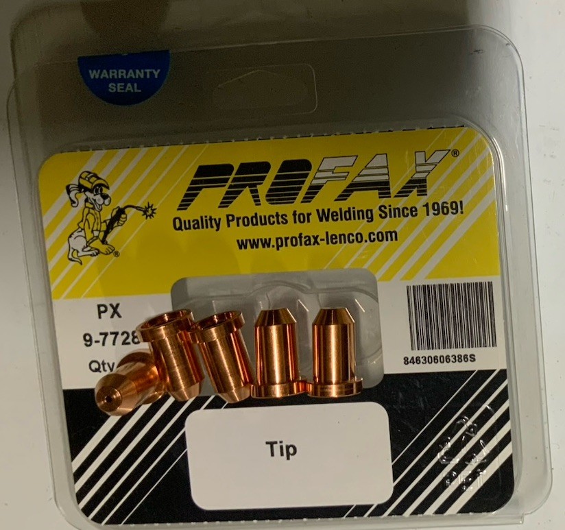 Profax 9-7728 Plasma Torch Tip, 5 Count