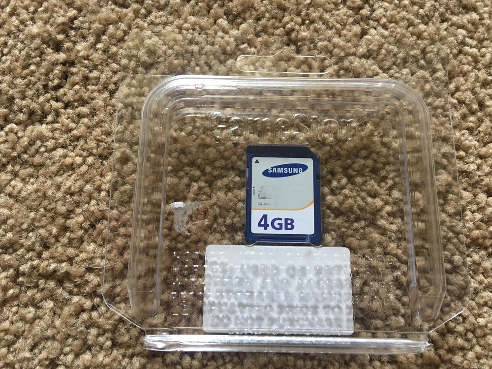 Sandisk Samsung 4GB SD Card Memory Card