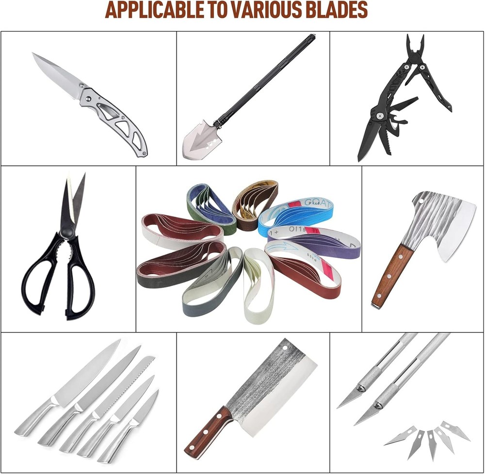 Work Sharp Replacement Sharpening Belts 45 Pack