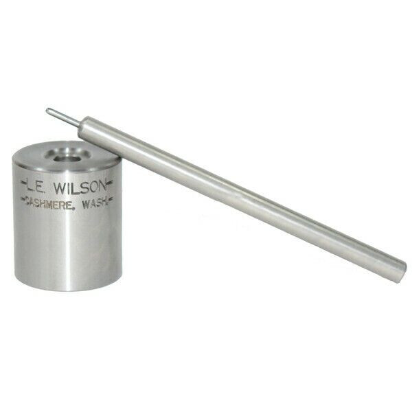 L.E. Wilson Decapping Punch for use with Decapping Base 30 Caliber, 281 Diameter