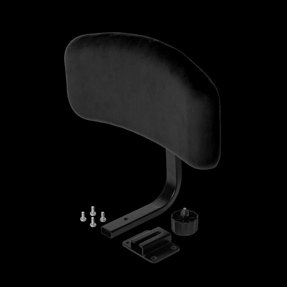 Gator Percussion Drum Throne Backrest, Black