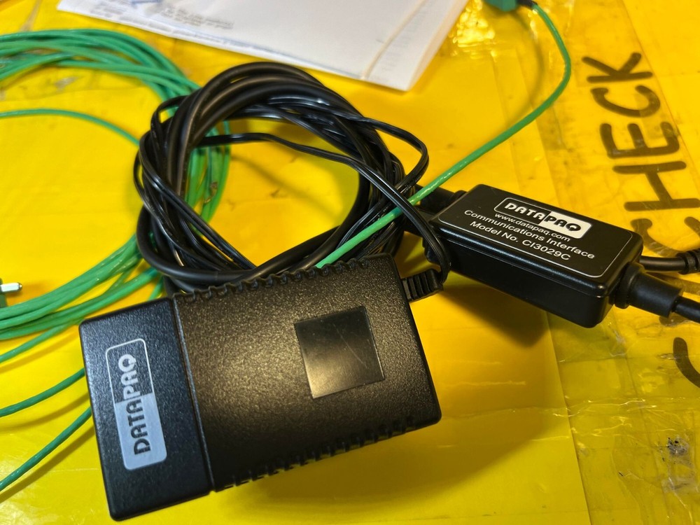 DATAPAQ DATAPAQ4 OVEN THERMAL TEMPERATURE PROFILING TRACKER SYSTEM KIT W BARRIER