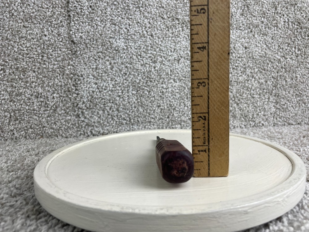 Vintage Wood Handle Flat Head Screwdriver