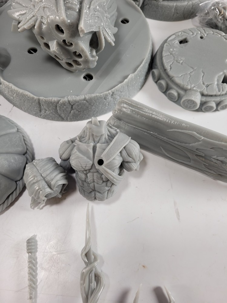 3D Printed Figures Fiction Creatures Unpainted