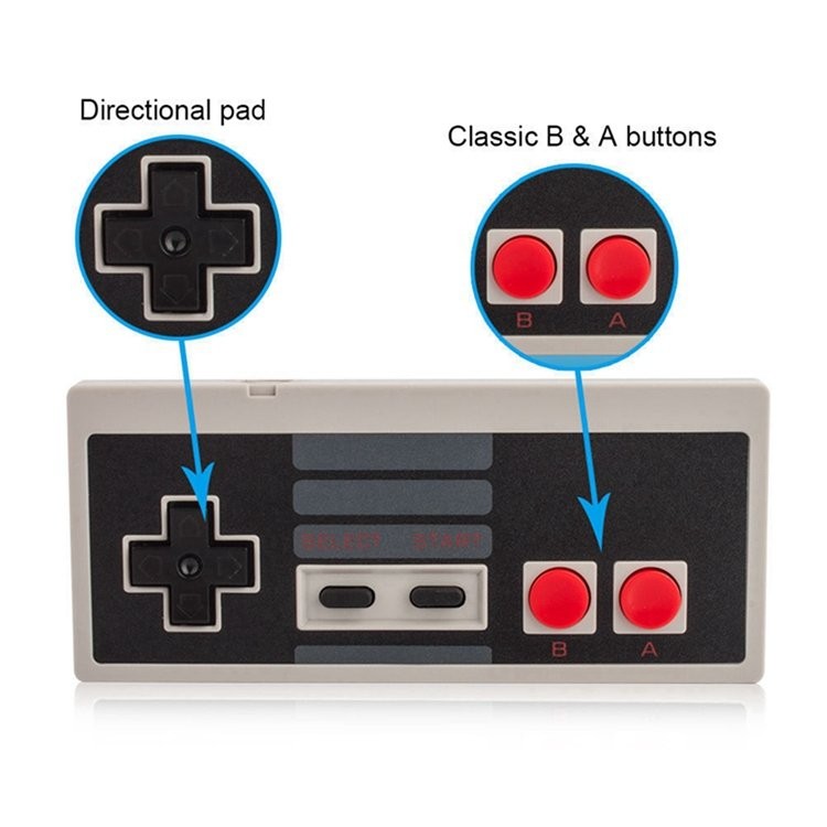 For NES Mini Classic Edition Console Wireless Game Controller Gamepad Adapter