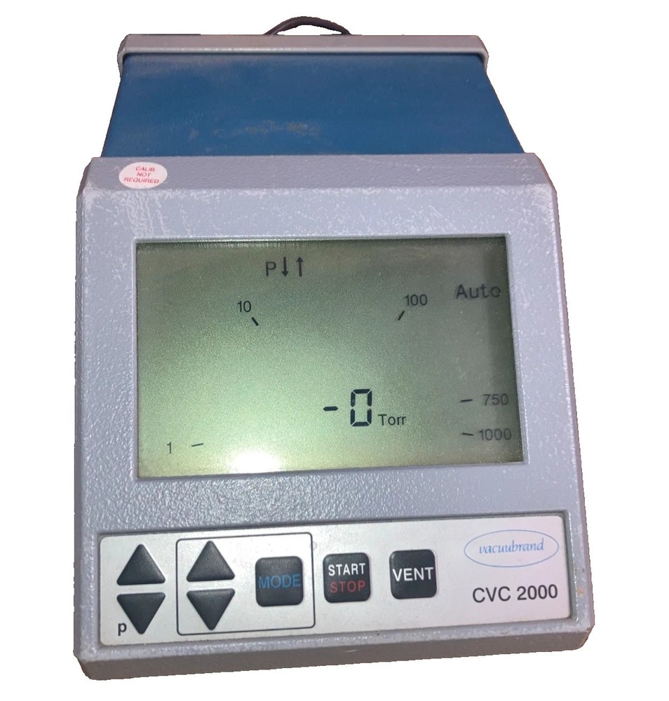 Vacuubrand CVC 2000 Vacuum Controller (Powers On, Shows Error When Not Connected