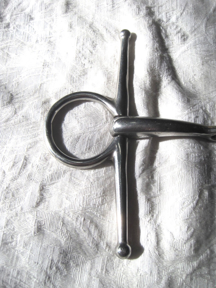 Full Check Snaffle 5'' Stainless Steel