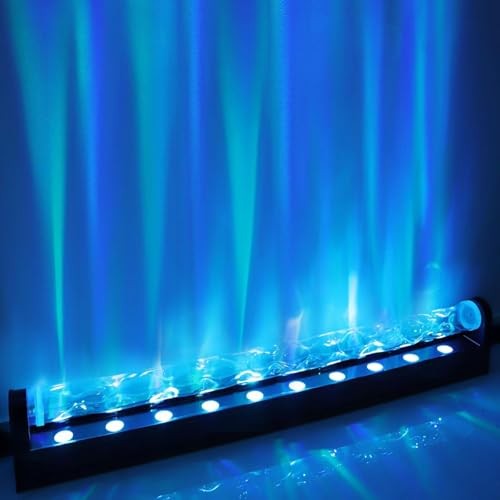 RGBW Dynamic Wave Wall Light, Ocean Wave Projector Light 39.4 Inch Multicolor