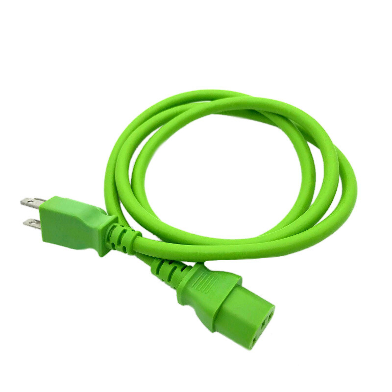 4 Ft Green AC Cable for EPSON WORKFORCE PRINTER 315 600 610 615