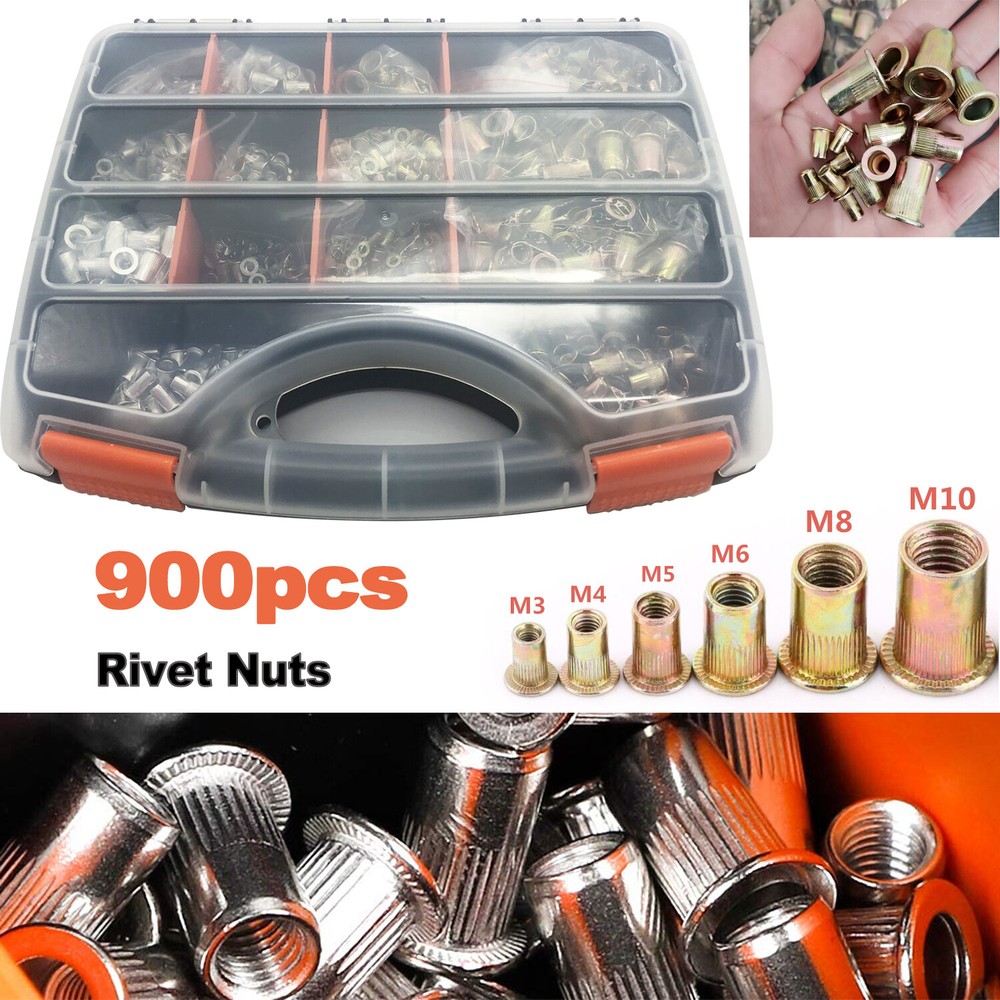 900 Rivet Nut Gun Kit Rivnut Tool Nut Setter Thread Setting Nutsert Tool Metric