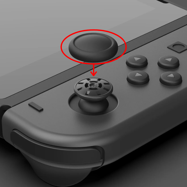 2x Thumb Stick Grip Caps For Nintendo Switch/Lite/OLED Joy Con Replacement