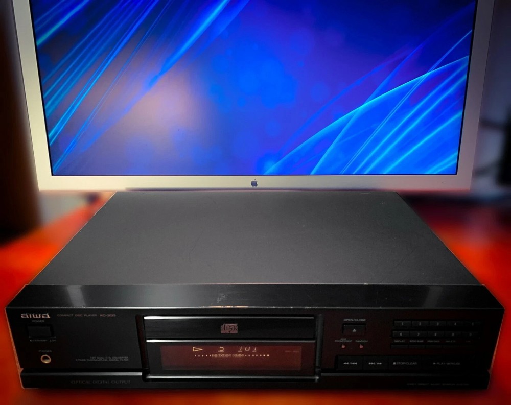 AIWA XC-300E 🌈RaRe🌈 Stereo CD Compact Disc Player