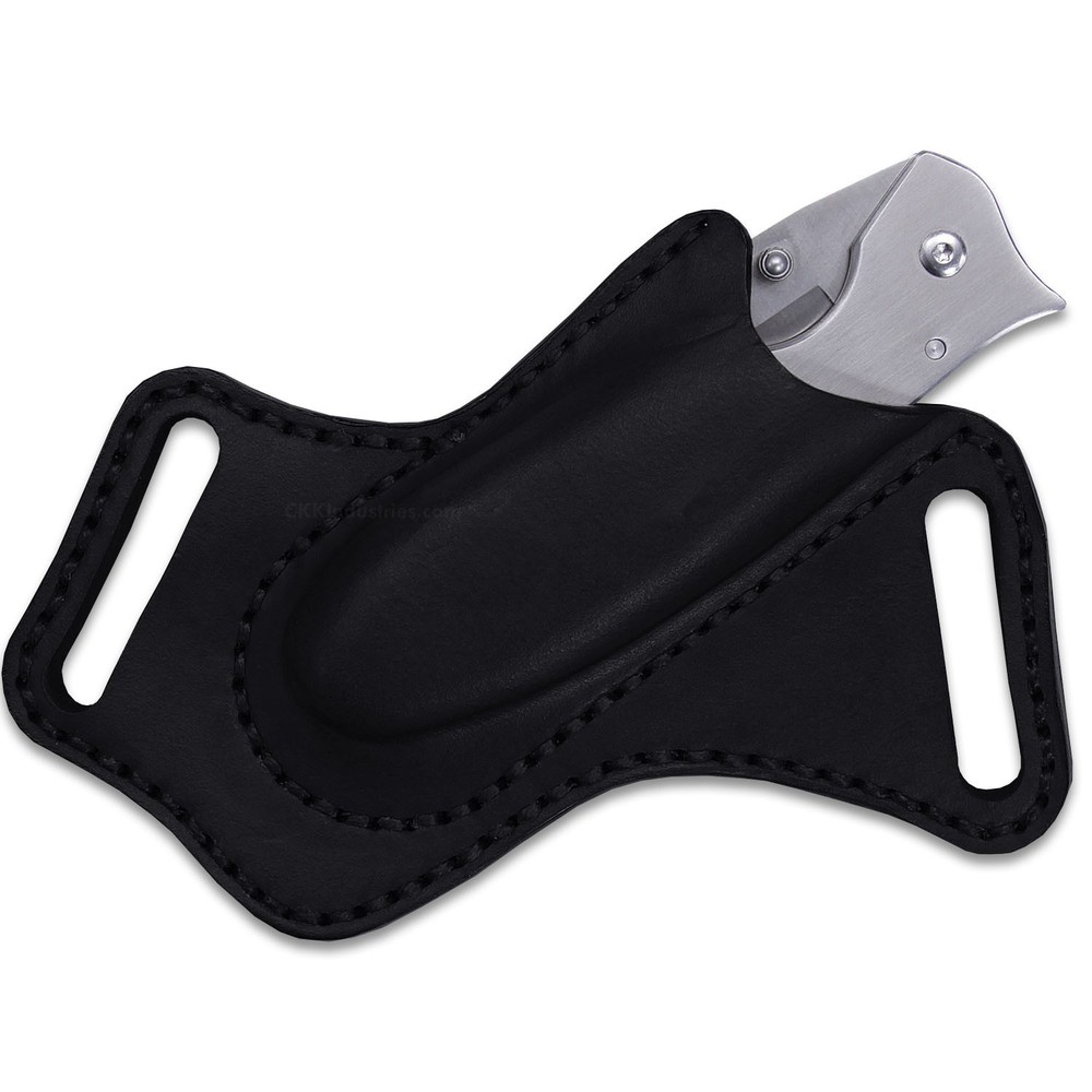 Leather Belt Sheath Making Kits - (Angled) - (1.75in) - (w/Tools)