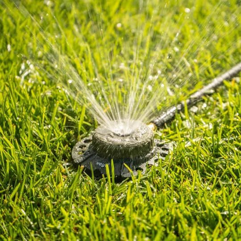 Turret Pattern Sprinkler 9-Pattern for 1115 Sq Ft Coverage